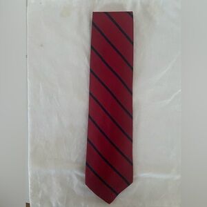 Classic Red Striped Men's Tie